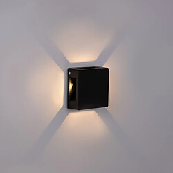 Barcelona LED Applique murale d'extérieur LED carrée "Square 4" - 6W - IP54 -