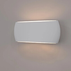 Barcelona LED Applique murale en plâtre "DUNA" - Up & Down - 370 mm - E27