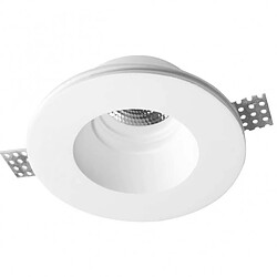 Barcelona LED Downlight encastré en plâtre - GU10 - trimless