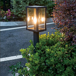 Barcelona LED Lampadaire borne d'extérieur « Glass House » - 80cm - E27