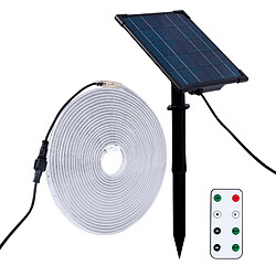Barcelona LED Ruban LED solaire extérieur avec télécommande 40W - 10 mètres -