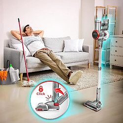 Avis Aspirateur Balai sans fil 220W 1x Batterie au Lithium rechargeable Filtre HEPA Duronic VC24