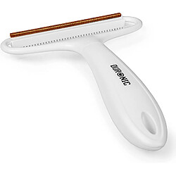 Duronic MFS1 Rasoir Anti-Bouloches Manuel Portable | 2 Fonctions | pour Vêtements Tissus Tapis | Enlève Les Poils d'animaux