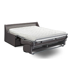 Inside 75 Canapé convertible GAIN DE PLACE EXPRESS 160cm matelas 14cm Neo gris anthracite