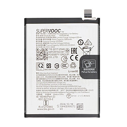 Oneplus Batterie de Remplacement BLPB25 6000mAh pour OnePlus 13R Service Pack Blanc