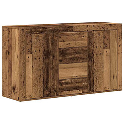 vidaXL Buffet Bois ancien 120 x 36 x 69 cm Bois d'ingénierie
