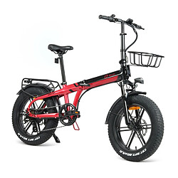 Vélo Électrique Youin BK1650R DALLAS Noir Rouge 250 W 20"
