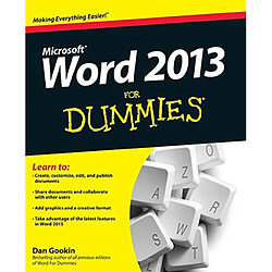 Word 2013 For Dummies