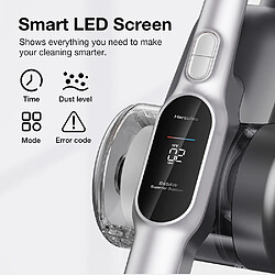 Avis Aspirateur balai sans fil Jimmy H10 Flex, puissance d'aspiration 245 AW 26 kPa, batterie 2500 mAh, autonomie 80 minutes, bac à poussière 0,6 L