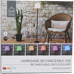 The Home Deco Factory Lampadaire intérieur extérieur RGB 106 cm.