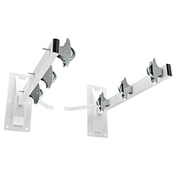 Acheter AMIG | Étendoir latéral 3 | 450 mm | Acier | Blanc