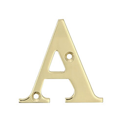 AMIG | Lettres laiton | 4'' - 100 mm | Laiton | Poli