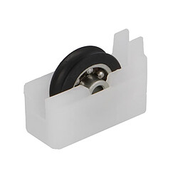 AMIG | Roulement fenêtre COR09 | 51 x 20 mm | Nylon | Noir