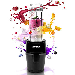 Duronic BL510 Mini Blender 500W | 570 ml | Sans BPA | Pour Smoothies Shakes protéinés Nourriture pour bébé Jus de fruits ou légumes Milkshakes Cocktails Sauces Purées