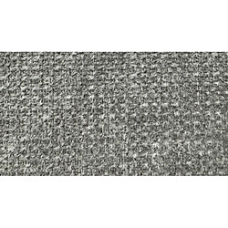 Pegane Canapé d'angle 3 places avec relax et méridienne en tissu coloris gris - Longueur 293 x profondeur 90 x hauteur 100 cm