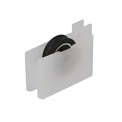 AMIG | Roulement fenêtre COR04 | 40 x 33 mm | Nylon | Blanc