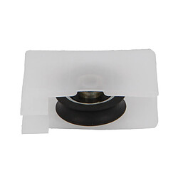 AMIG | Roulement fenêtre COR04 | 40 x 33 mm | Nylon | Blanc