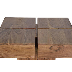 GINER Y COLOMER Table Basse En Bois D'acacia