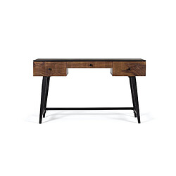 Giner y colomer Bureau bois métal - Marron
