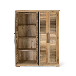 Avis Giner y colomer Armoire bois de manguier - Beige