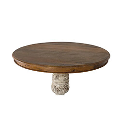 Avis Giner y colomer Table à manger ronde - Beige