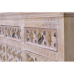 Giner y colomer Buffet bois de manguier - Bois naturel pas cher