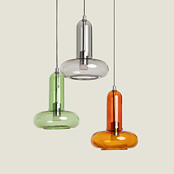 Ledkia Suspension LED 15W Aluminium Fontas 3 Spots Multicolore