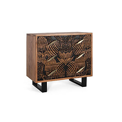 Giner y colomer Commode bois d'acacia - Brun