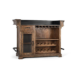 Giner y colomer Meuble bar manguier - Marron