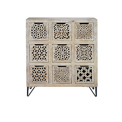 Giner y colomer Commode 9 tiroirs - Blanc