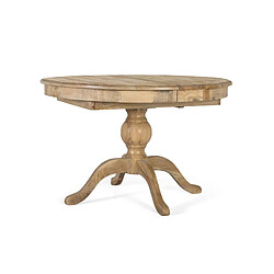 Giner y colomer Table à manger ronde - Brun