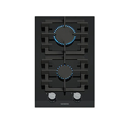 Domino gaz 30cm 2 feux noir - ER3A6BI40 - SIEMENS