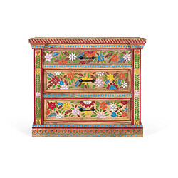 Giner y colomer Commode 3 tiroirs manguier - Multicolore