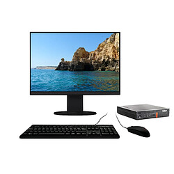 Lenovo M920q i3-8100T 3.10GHz 8Go/1To SSD Wifi W11 + Ecran 22