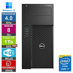 Dell Precision T3620 i7-6700 4GHz 8Go/1To SSD Wifi W11