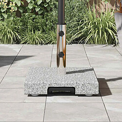 Acheter vidaXL Pied de parasol Gris 41 x 41 x 37 cm Granite