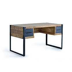 Giner y colomer Bureau bois de manguier - Marron