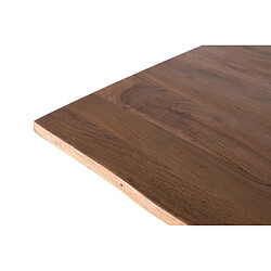 Avis Giner y colomer Table à manger bois métal - Brun
