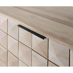 Giner y colomer Buffet en manguier sculpté - Bois pas cher