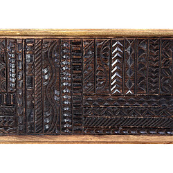 Giner y colomer Coffre en bois de manguier - Multicolore pas cher