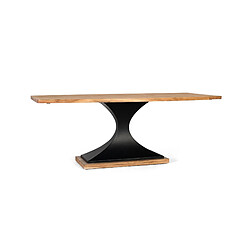 Giner y colomer Table à manger rectangulaire - Brun