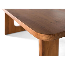 Acheter Giner y colomer table à manger 8 places - Brun