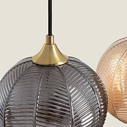 Ledkia Suspension verre Big Klimt pas cher