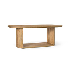 Giner y colomer Table à manger ovale - Marron