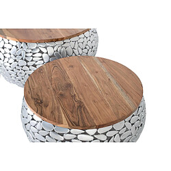 Giner y colomer lot de 2 tables basses - Marron