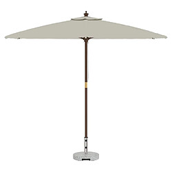 Avis vidaXL Pied de parasol Gris Ø 45 x 37,5 cm Granite