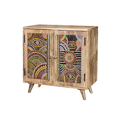 Giner y colomer Commode bois manguier - Multicolore