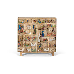 Giner y colomer Commode bois de manguier - Multicolore