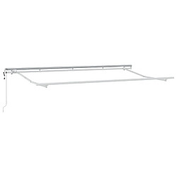 vidaXL Cadre d'Auvent Électrique Rétractable 4x2 cm Métal