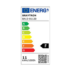Avis Braytron ampoule LED E27 A60 11W - 3000K